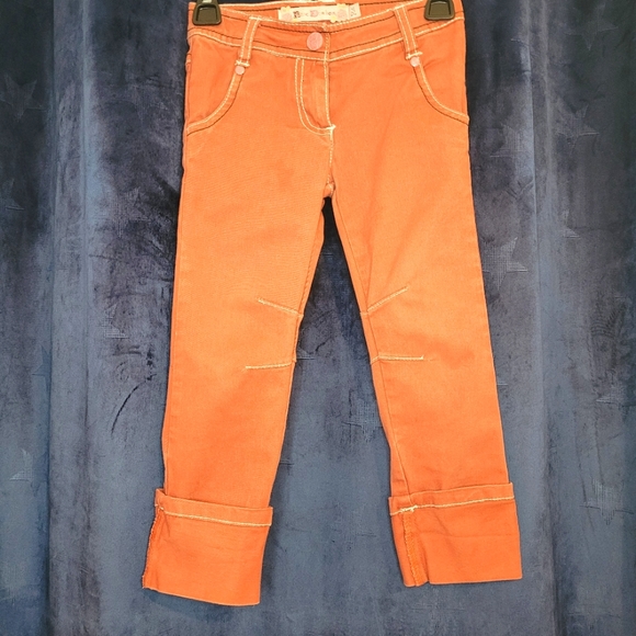 3Y Stylish Orange Jeans NWOT - Picture 2 of 7